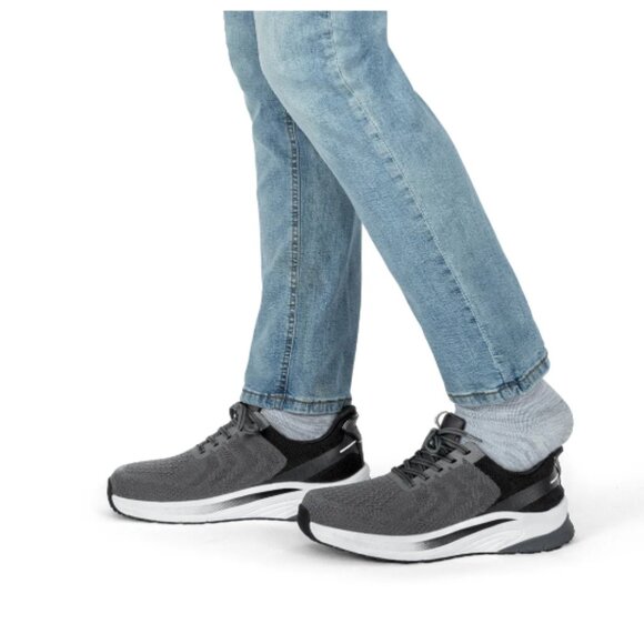 Orthofeet Men'sTilos Hands Free Running Shoes 20017 - Gray - Picture 7 of 7